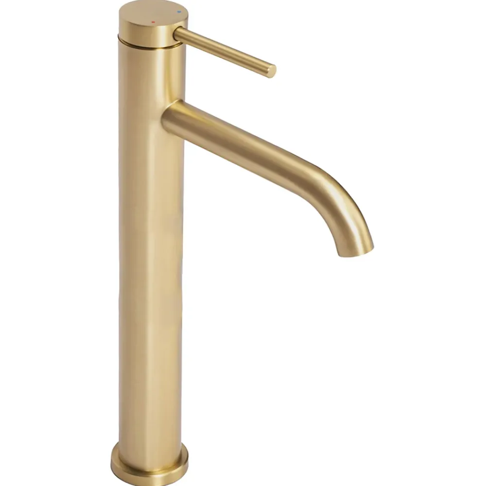 Robinet Lave-Mains|Rea Robinet De Lavabo Js-B311-1Bg Clif High Brush Gold