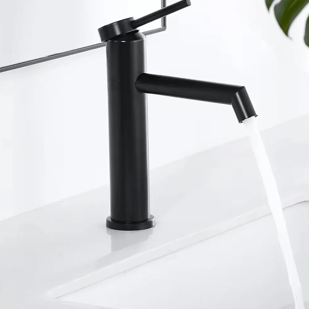 Robinet Lave-Mains|Rea Robinet De Lavabo Js-B310B Foss Low Black