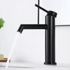 Robinet Lave-Mains|Rea Robinet De Lavabo Js-B310B Foss Low Black