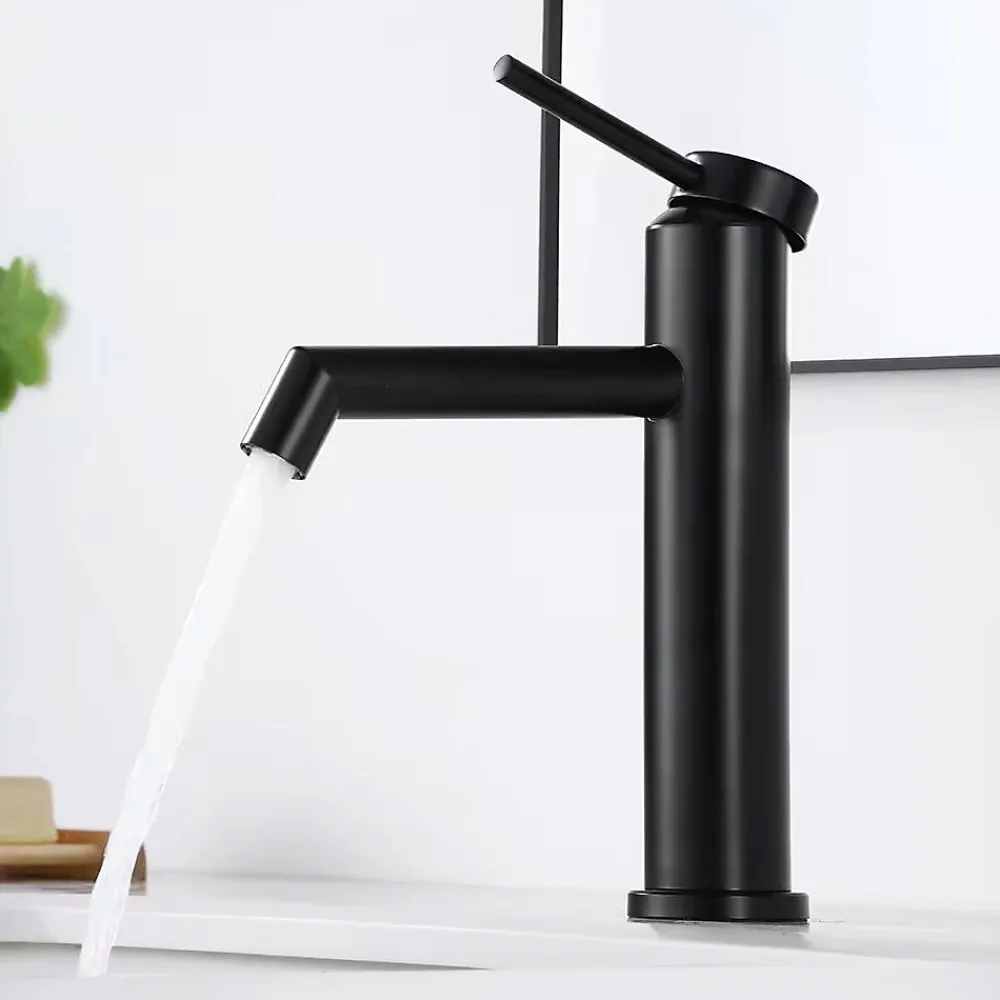 Robinet Lave-Mains|Rea Robinet De Lavabo Js-B310B Foss Low Black