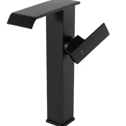 Rea Robinet de lavabo Kent black mat high