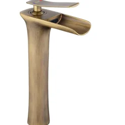 Rea Robinet de lavabo Laguna antique brush gold high