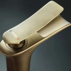 Rea Robinet de lavabo Laguna antique brush gold high