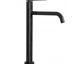 Rea Robinet de lavabo Lugano slim black high