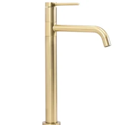 Robinet Lave-Mains|Rea Robinet de lavabo Lugano slim brush gold high