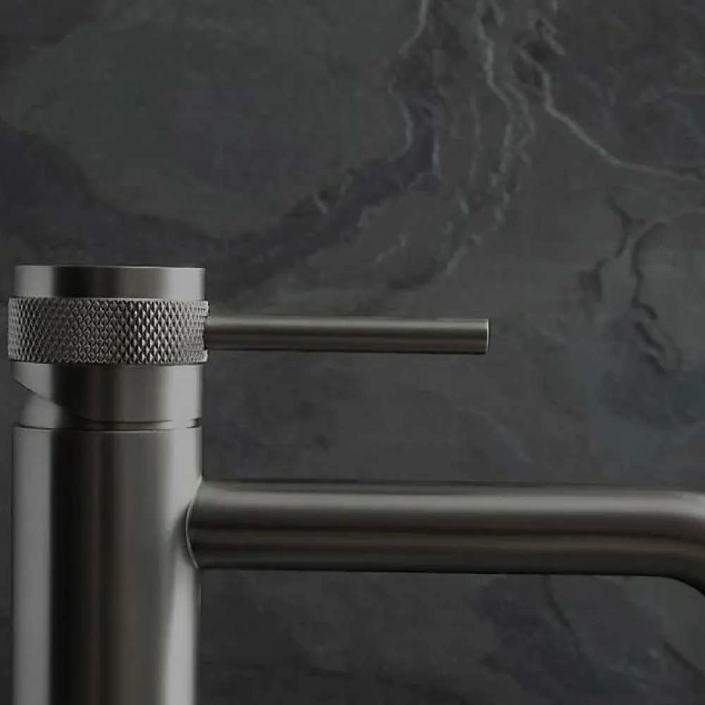 Rea Robinet De Lavabo Lungo Grip Low Titanium