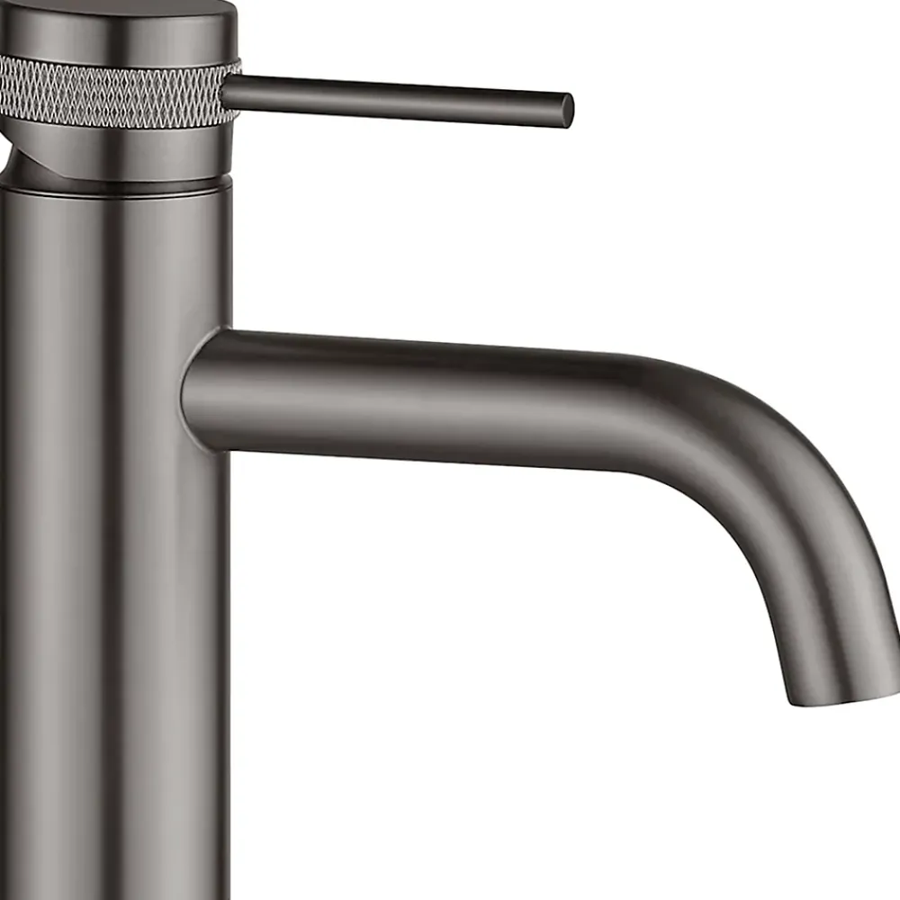 Rea Robinet De Lavabo Lungo Grip Low Titanium