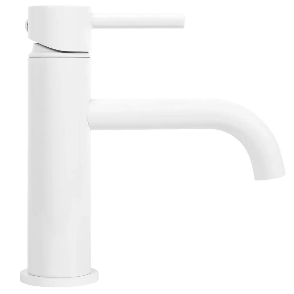 Rea Robinet de lavabo Lungo white low