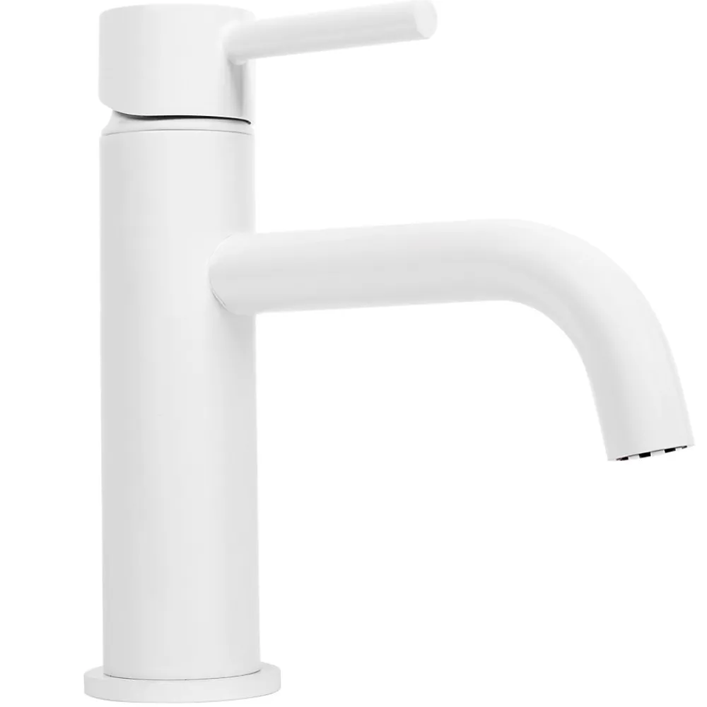 Rea Robinet de lavabo Lungo white low