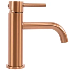 Rea Robinet de lavabo Lungo brushed copper low