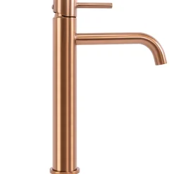 Rea Robinet de lavabo Lungo brushed copper high
