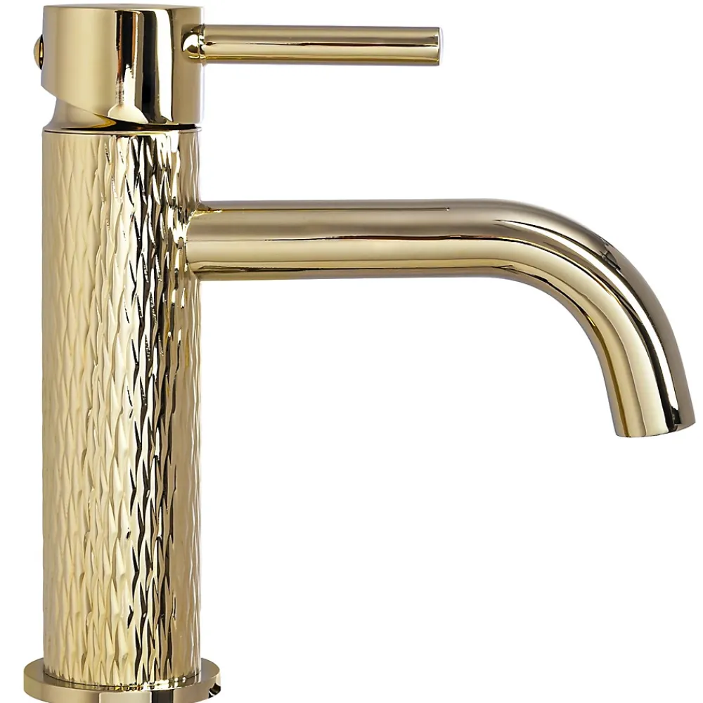Robinet Lave-Mains|Rea Robinet de lavabo Lungo lungo art gold low
