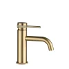 Rea Robinet De Lavabo Lungo Grip Low Brush Gold