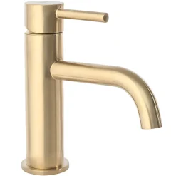 Robinet Lave-Mains|Rea Robinet de lavabo Lungo lungo gold brush