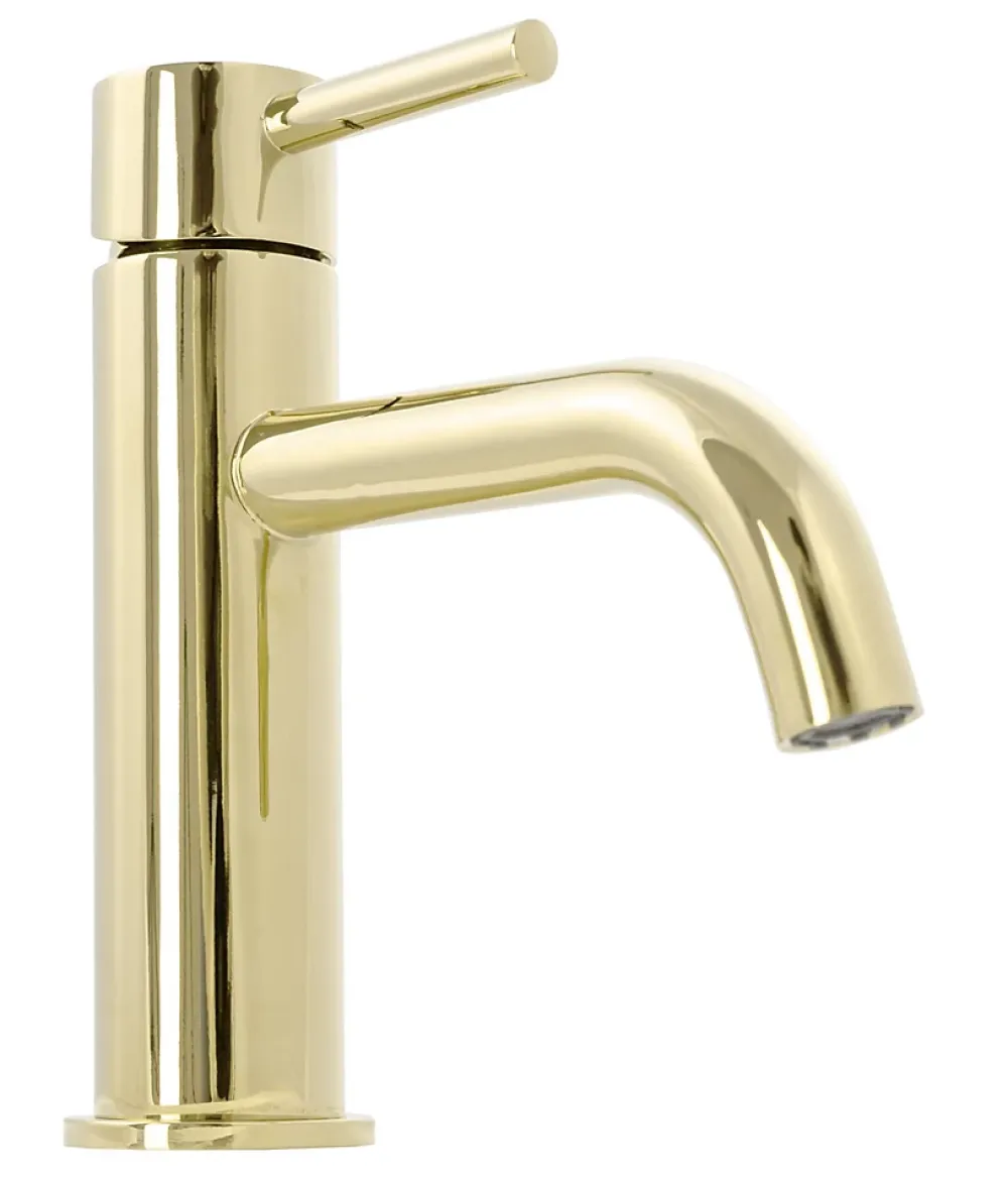 Rea Robinet de lavabo Lungo gold low