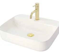 Rea Robinet de lavabo Lungo gold low