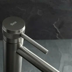 Rea Robinet De Lavabo Lungo Grip High Titanium