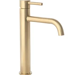 Robinet Lave-Mains|Rea Robinet De Lavabo Lungo High Brush Gold