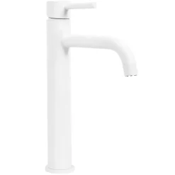 Rea Robinet de lavabo Lungo white high
