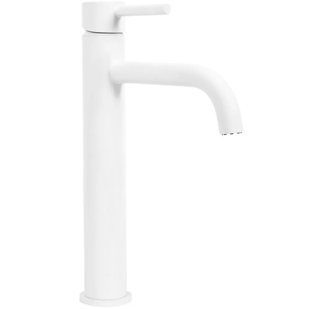 Rea Robinet de lavabo Lungo white high