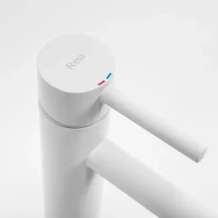 Rea Robinet de lavabo Lungo white high