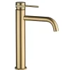 Rea Robinet De Lavabo Lungo Grip High Brush Gold