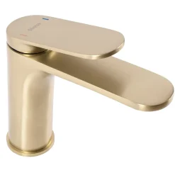 Rea Robinet De Lavabo Marco Low Brush Gold