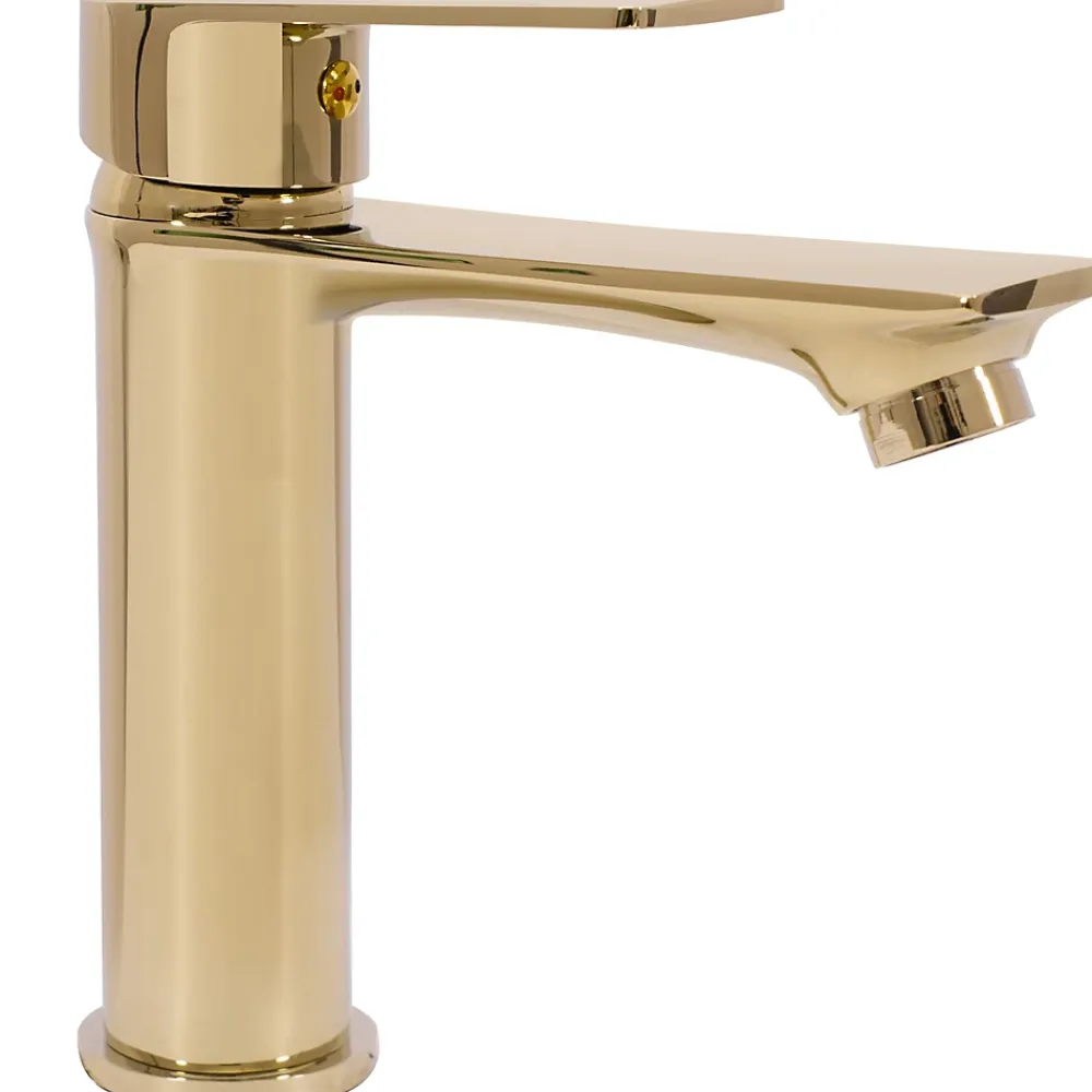 Robinet Lave-Mains|Rea Robinet de lavabo Mayson gold low