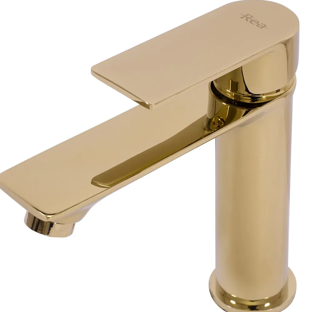 Robinet Lave-Mains|Rea Robinet de lavabo Mayson gold low