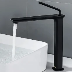 Rea Robinet de lavabo Modo black high