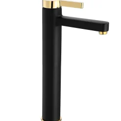Rea Robinet De Lavabo My1806-21Bg Polo High Black/Gold