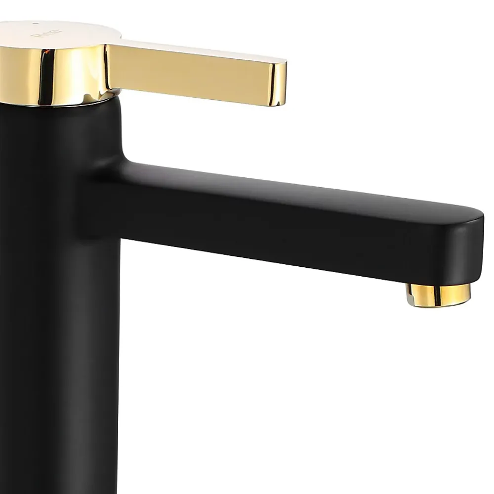 Rea Robinet De Lavabo My1806-21Bg Polo High Black/Gold