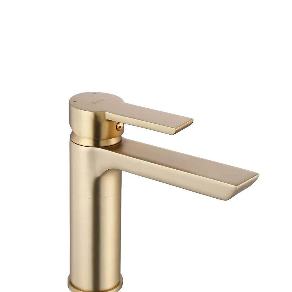 Robinet Lave-Mains|Rea Robinet De Lavabo My2021-2Gg Argus Low Brush Gold