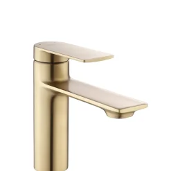 Robinet Lave-Mains|Rea Robinet De Lavabo My1902-2Gg Storm Low Brush Gold