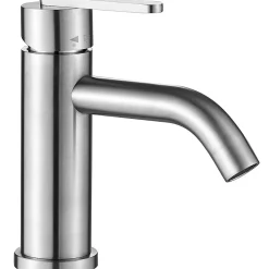 Robinet Lave-Mains|Rea Robinet De Lavabo Ontario Js-11801Nt Low Brush Nickel