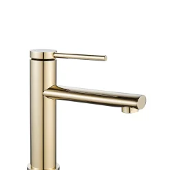 Robinet Lave-Mains|Rea Robinet de lavabo Oval gold low
