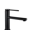 Rea Robinet de lavabo Oval black low