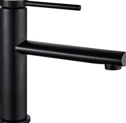 Rea Robinet de lavabo Oval black low