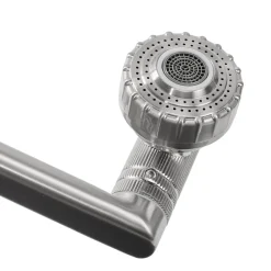 Rea Robinet de lavabo Paco brushed nickel high