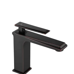 Robinet Lave-Mains|Rea Robinet de lavabo Romano old black low