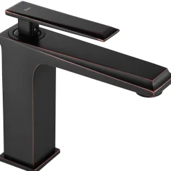 Robinet Lave-Mains|Rea Robinet de lavabo Romano old black low