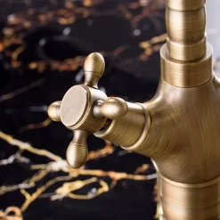 Robinet Lave-Mains|Rea Robinet de lavabo Rustico antique gold