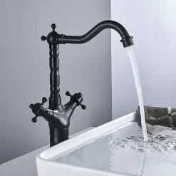 Rea Robinet de lavabo Rustico old black