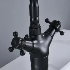 Rea Robinet de lavabo Rustico old black