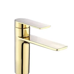 Robinet Lave-Mains|Rea Robinet de lavabo Storm gold low