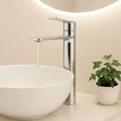 Robinet Lave-Mains|Rea Robinet de lavabo Storm chrome high