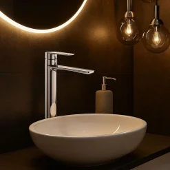 Robinet Lave-Mains|Rea Robinet de lavabo Storm chrome high