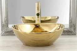 Rea Robinet de lavabo Tess Gold high