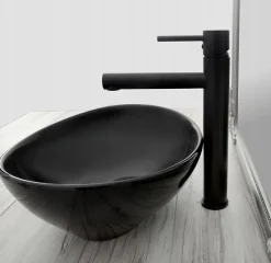 Robinet Lave-Mains|Rea Robinet de lavabo Tess high black