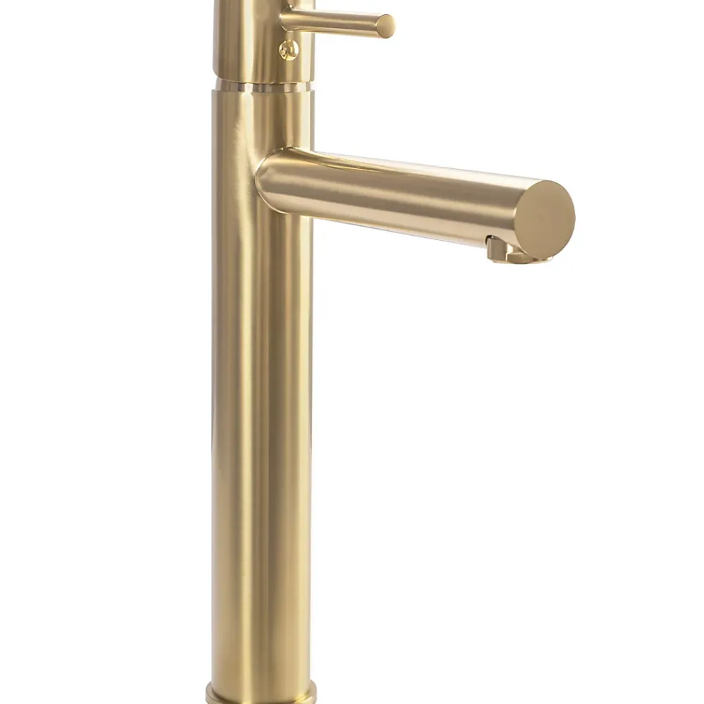 Robinet Lave-Mains|Rea Robinet de lavabo Tess brush gold high
